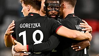 Leon Goretzka beim Spiel gegen Ungarn