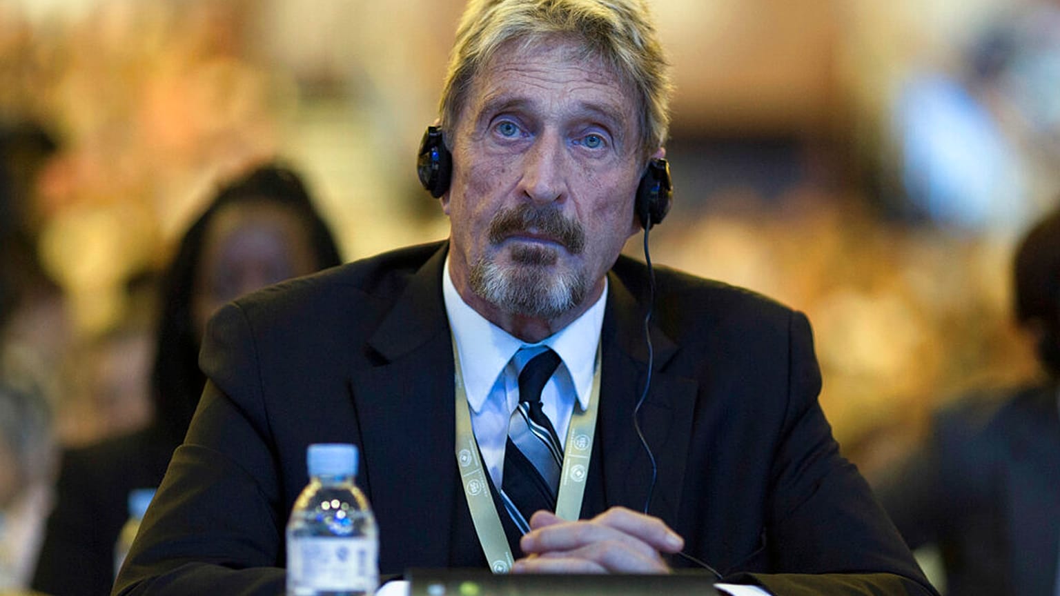 John McAfee à Pékin, Chine, le 16 août 2016