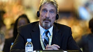 John McAfee à Pékin, Chine, le 16 août 2016