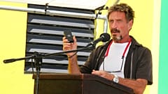 Archivaufnahme des Software-Millionärs John McAfee