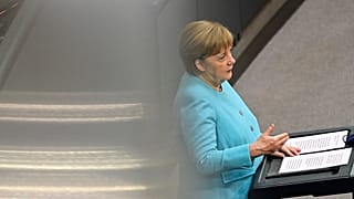 Merkel im Bundestag