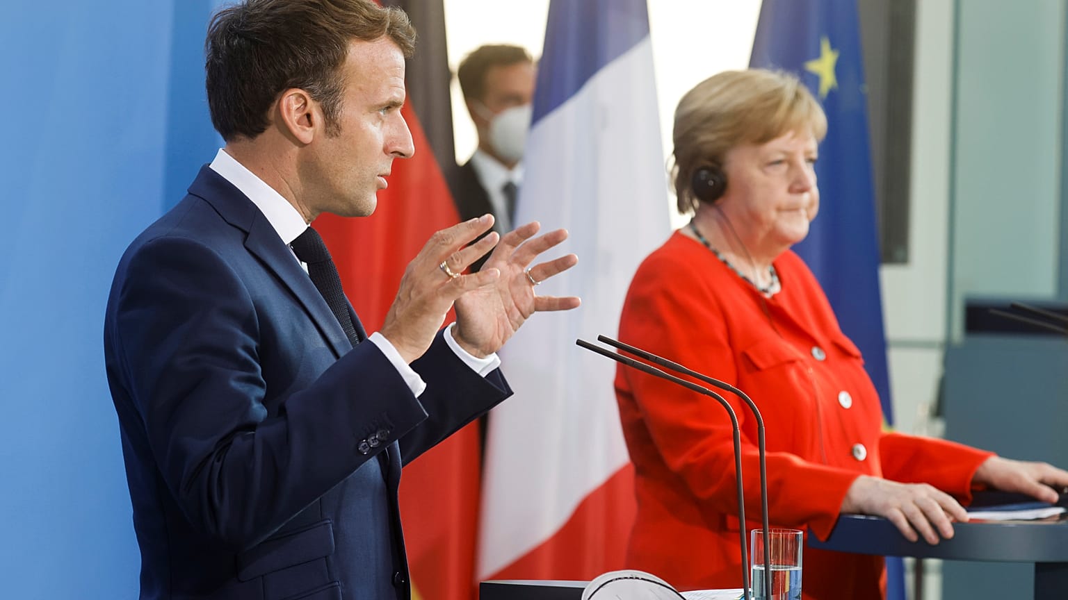 President Macron and Chancellor Merkel were among the letter's signatories.