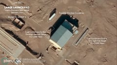 تصاویر هوایی از حمله به تاسیسات هسته‌ای ایران