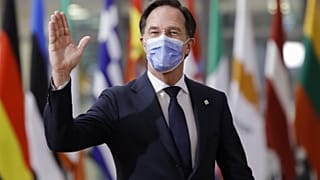 Brüsszel, 2021. május 24. - Mark Rutte holland miniszterelnök 