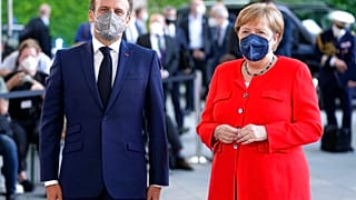 Εμανουέλ Μακρόν - Άνγκελα Μέρκελ