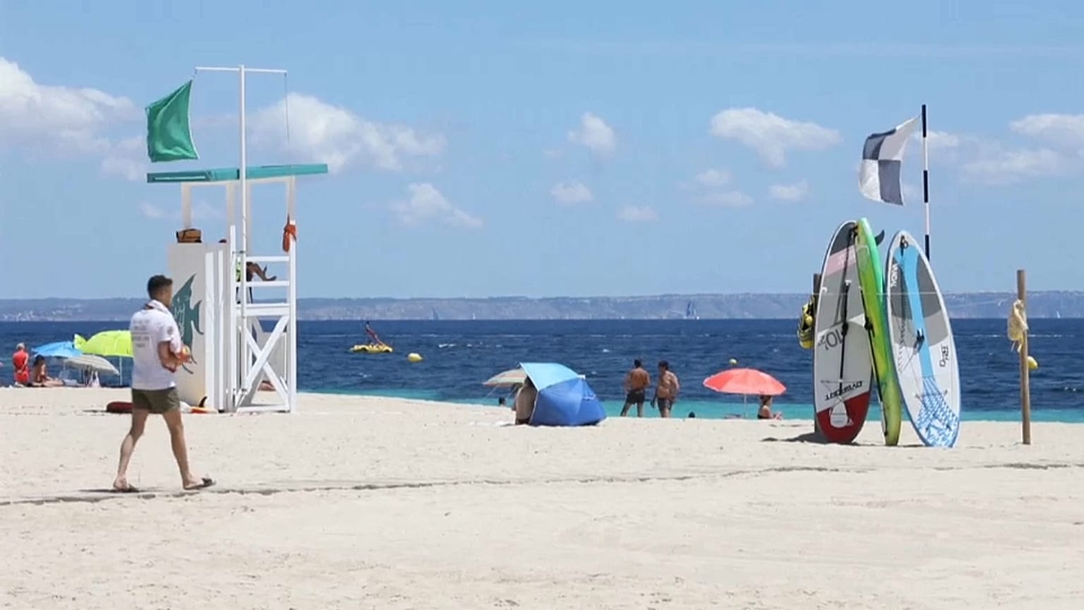 Una playa de Mallorca