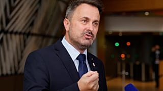 Xavier Bettel az EU-csúcson