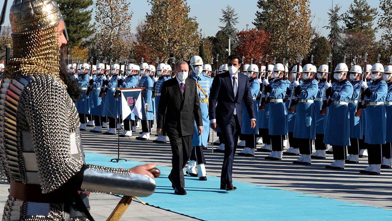 Katar Emiri'nin Ankara ziyareti
