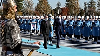 Katar Emiri'nin Ankara ziyareti