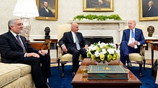دیدار غنی و عبدالله با بایدن در واشنگتن