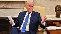 الرئيس الأمريكي جو بايدن في البيت الأبيض في واشنطن العاصمة، 25 يونيو 2021