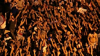 Διαδήλωση στο Λίβανο- εικόνα αρχείου