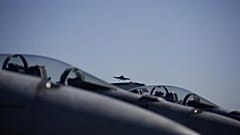 Kampf-Flugzeuge der US-Armee