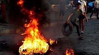 Lübnan'da protesto