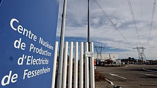 Archives : la centrale nucléaire de Fessenheim (est de la France), le 21/02/2020