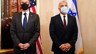 ABD Dışişleri Bakanı Antony Blinken ile İsrail Dışişleri Bakanı yair lapid Roma'da biraraya geldi