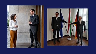 Annalena Baerbock, a zöldek kancellárjelöltje és Olaf Sholz, a szociáldemokraták kancellárjelöltje is tárgyalt Karácsony Gergellyel