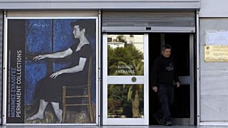 Greece's National Art Gallery in Athens, in January 2011.