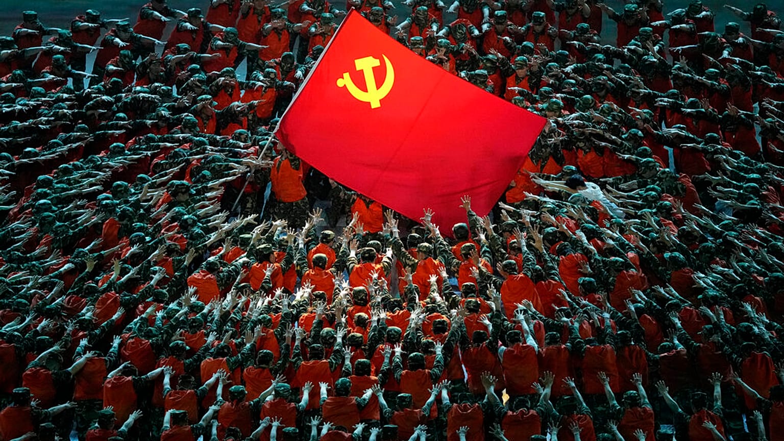 Pompöse Feier zum 100-jährigen Bestehen der kommunistischen Partei Chinas, 28.06.2021