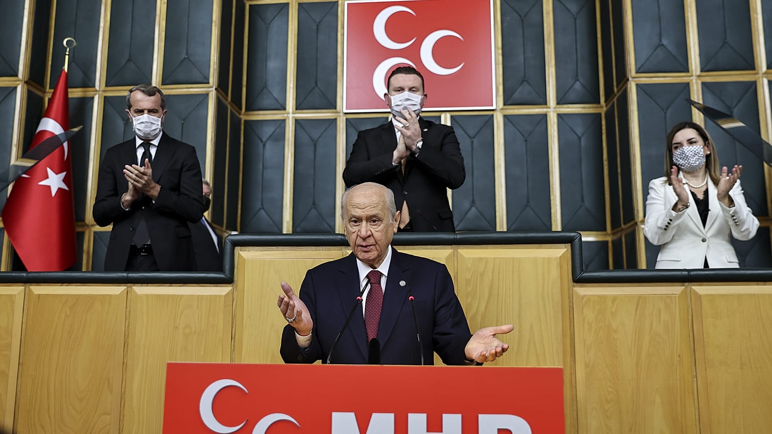 MHP lideri Devlet Bahçeli 
