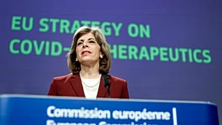 Η Επίτροπος Υγείας της ΕΕ, Στέλλα Κυριακίδου