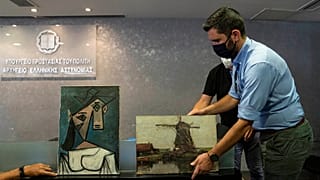 Obras de Picasso e Mondrian recuperadas