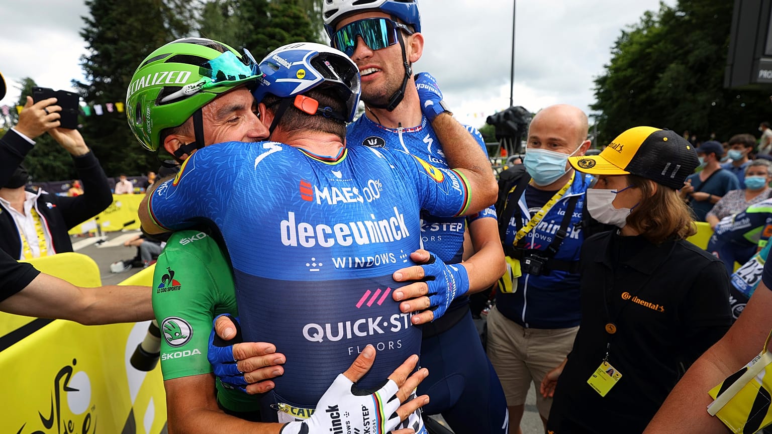 Tour de France : victoire d'étape pour le revenant Mark Cavendish 