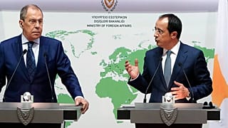 Σεργκέι Λαβρόφ και Νίκος Χριστοδουλίδης