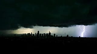 Gewitter in Frankfurt