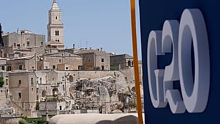 A view of Matera, Italy, where a G20 foreign affairs ministers' meeting took place Tuesday, June 29, 2021.
