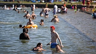 Παραλία σε λίμνη της επαρχίας Αλμπέρτα του Καναδά.