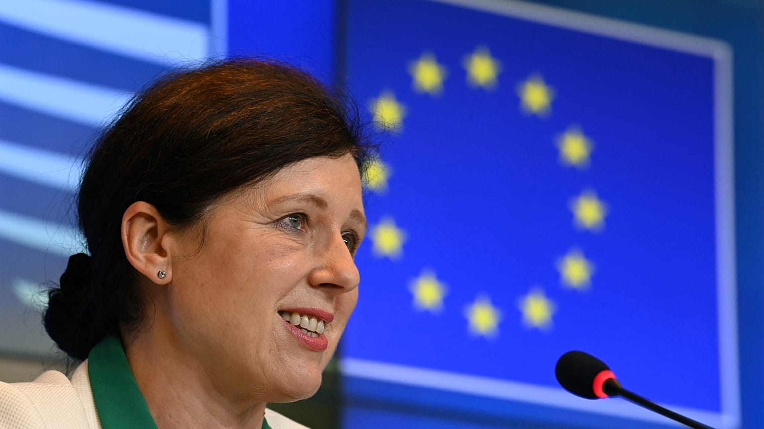Vera Jourova, az Európai Bizottság alelnöke