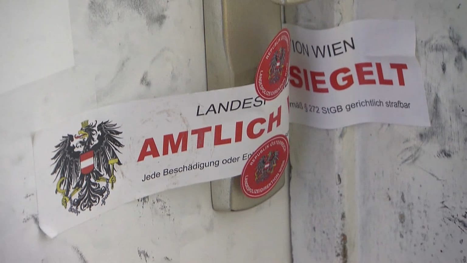 Versiegelte Wohnung