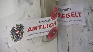 Versiegelte Wohnung