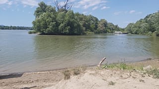 A Palotai-sziget ártere Budapesten