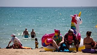 Fotografía de una playa de Mallorca