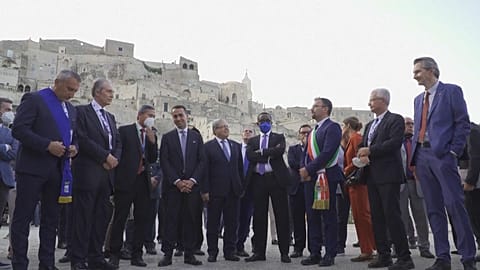 G20 visit Matera 
