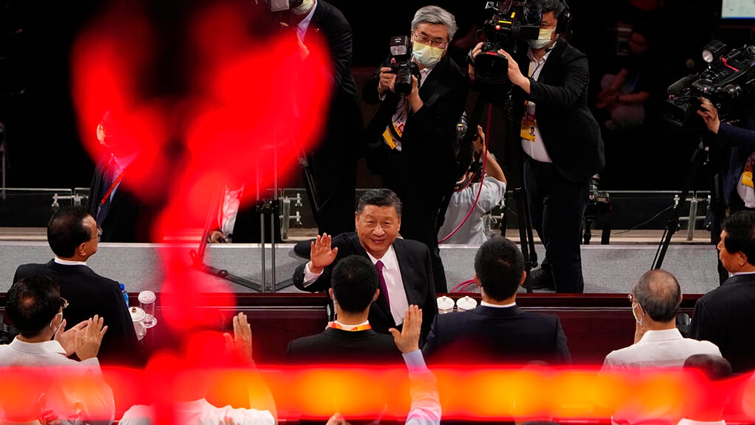 Xi Jinping alle celebrazioni per il centenario del Partito Comunista Cinese