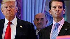 Дональд Трамп, финансовый директор Trunp Organization Аллен Вайссельберг и Дональд Трамп Мл.