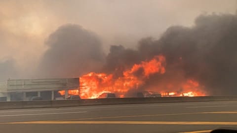Canada wildfire spreads