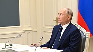 Kremlchef Wladimir Putin bei der 8. Konferenz der Regionen Russlands