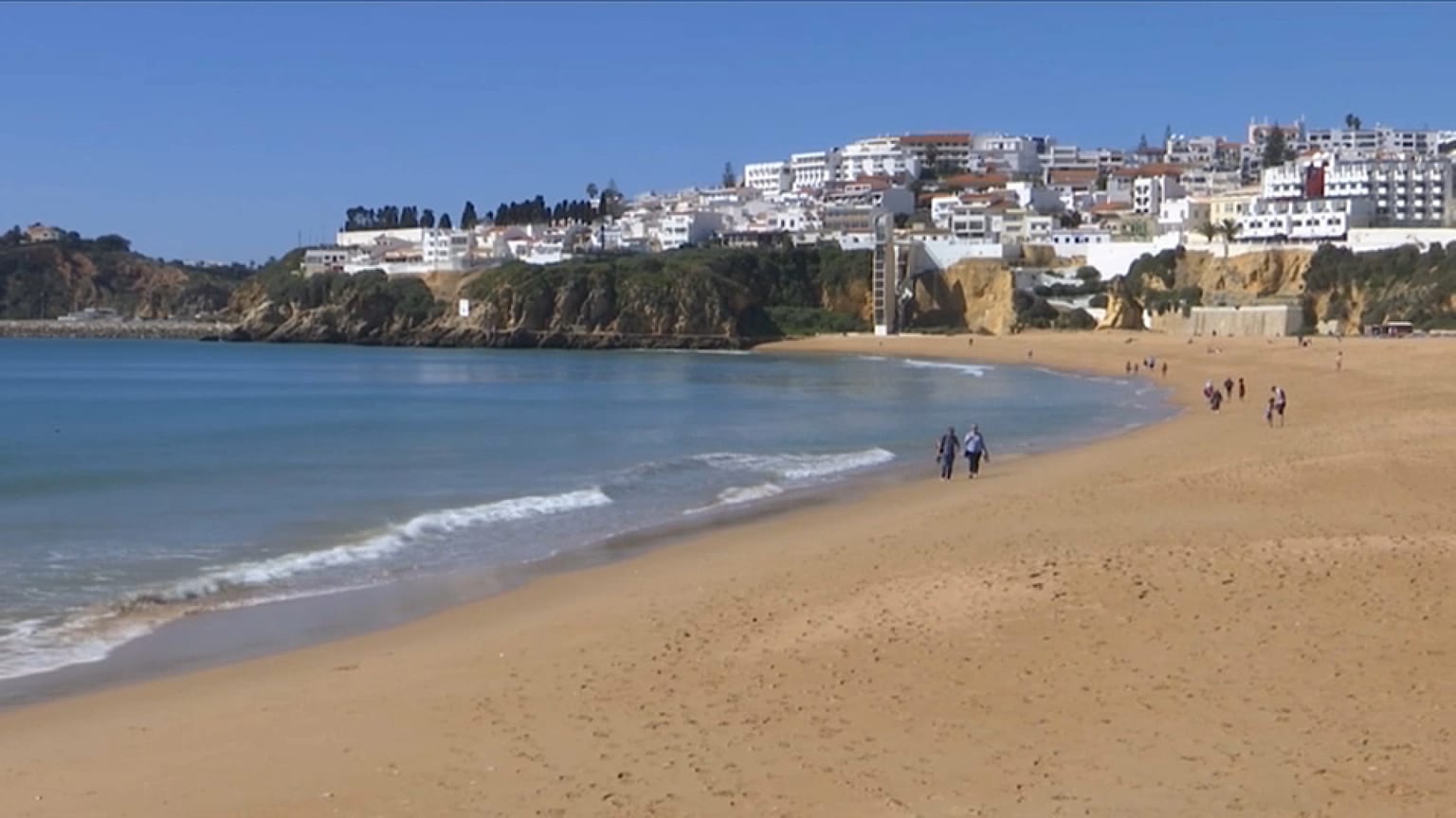 Una playa del sur de Europa