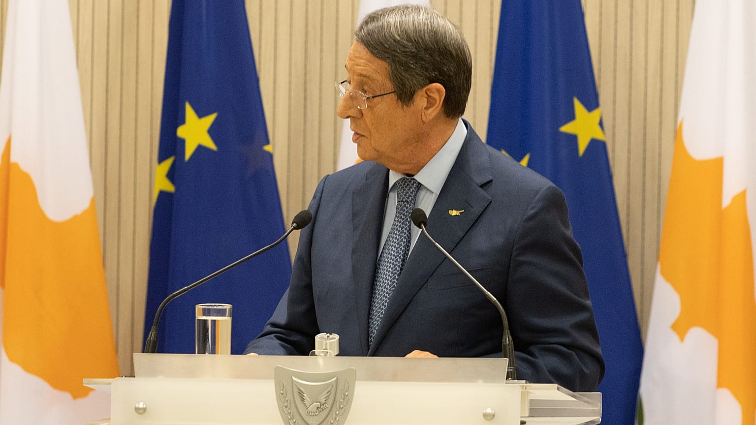Ο Πρόεδρος της Κυπριακής Δημοκρατίας, Νίκος Αναστασιάδης