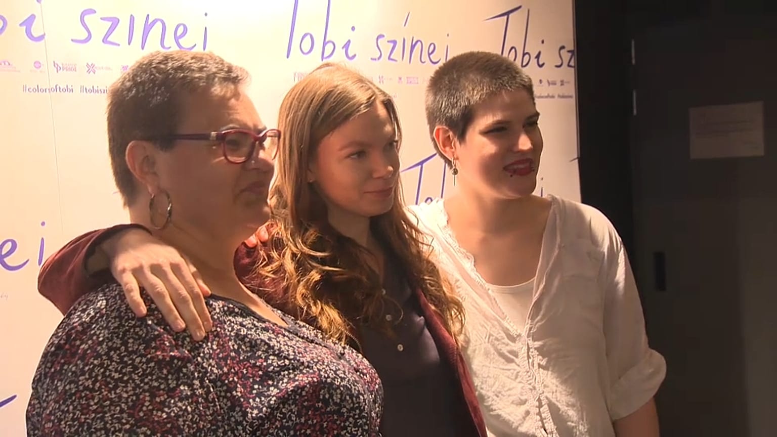 La regista tra Tobi e la madre