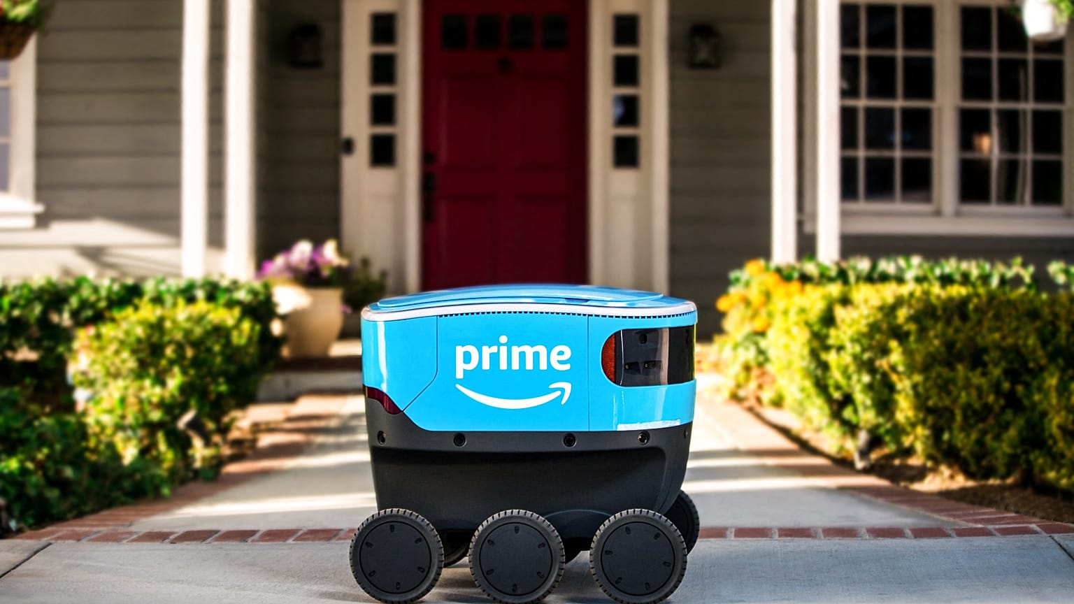 The Amazon Scout delivery robots resemble those made by Estonia-based Starship, which launched them in 2014.