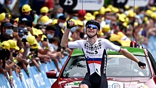 Matej Mohoric savoure sa victoire au Creusot