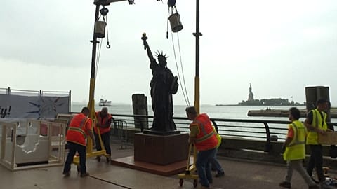 'Little Sister' Statue of Liberty.