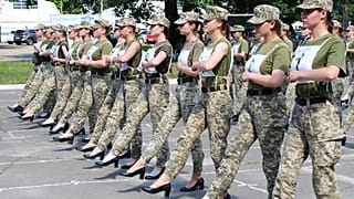A handout photograph taken and released by the Ukrainian Defense ministry press-service on July 2, 2021