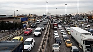 Κυκλοφοριακό χάος στους δρόμους της Αθήνας - φώτο αρχείου