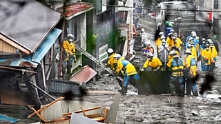 Prosigue la búsqueda de 20 desaparecidos en un corrimiento de tierras en Japón